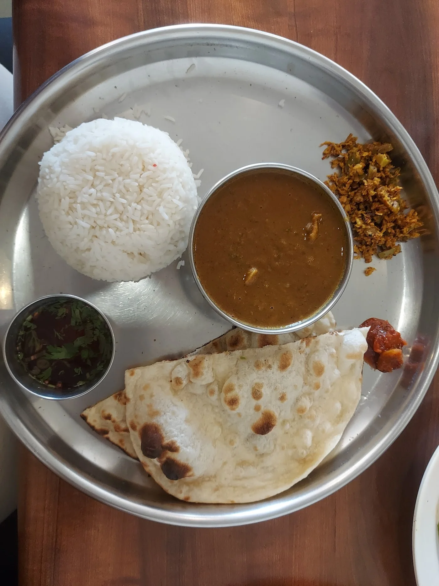 Vegetarian Thali image