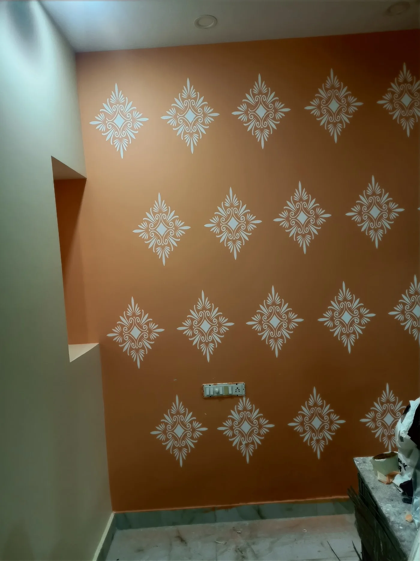 Residential interior repaint image