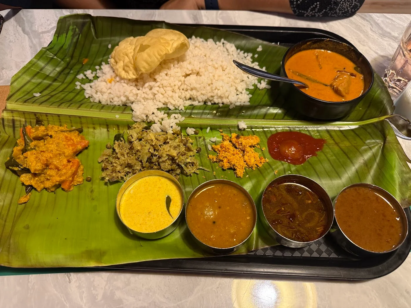 Kerala Porotta with Beef Nadan Curry image
