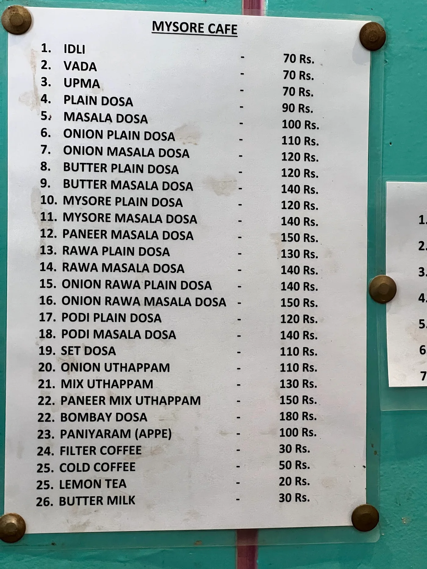 Set Dosa image