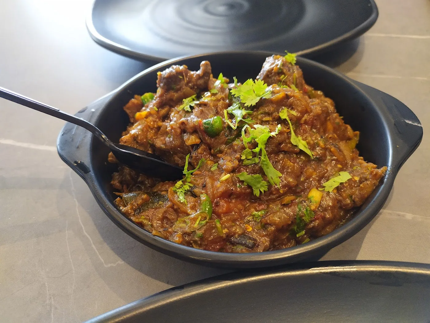 Kerala Parotta & Beef/Chicken Curry image