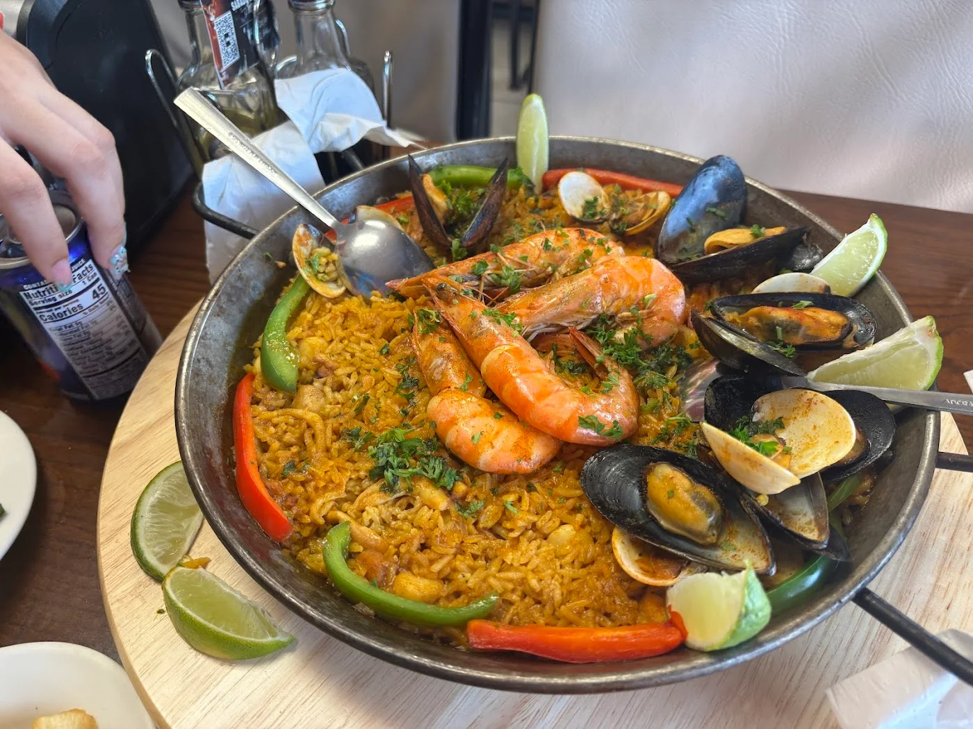 Paella Valenciana (Seafood) image