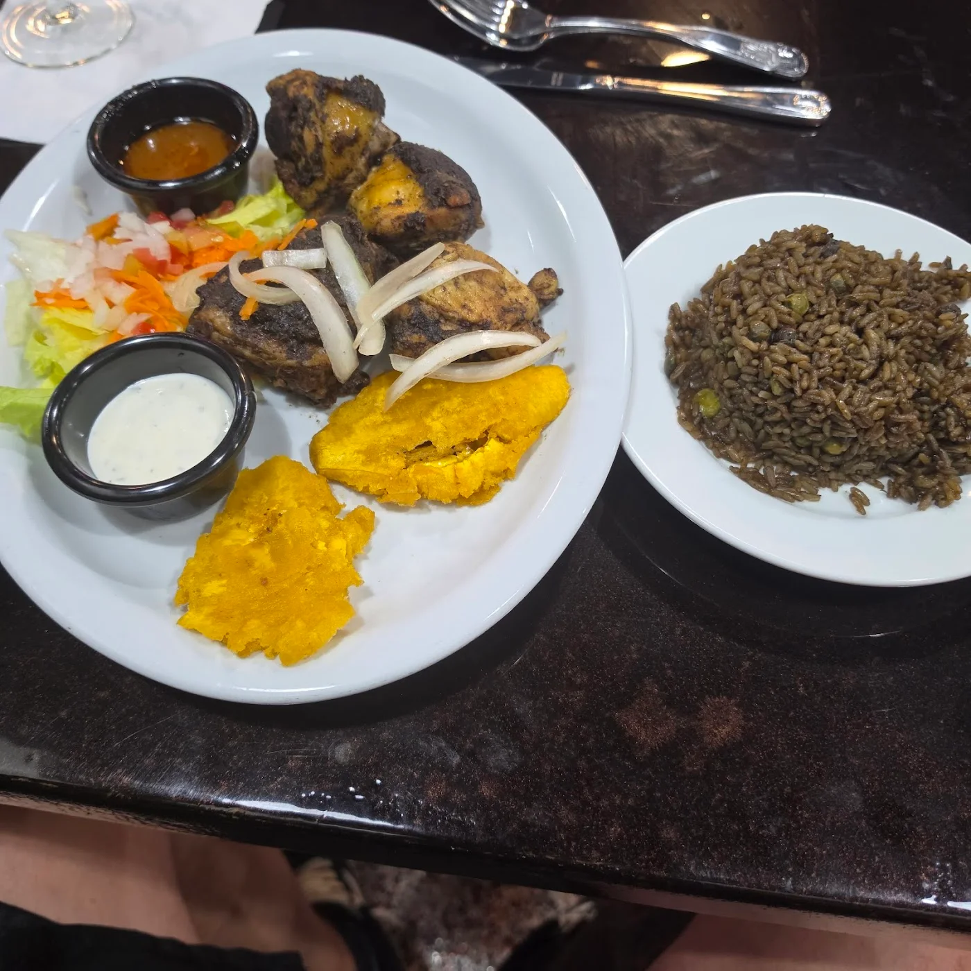 Rice & Beans with Stew image