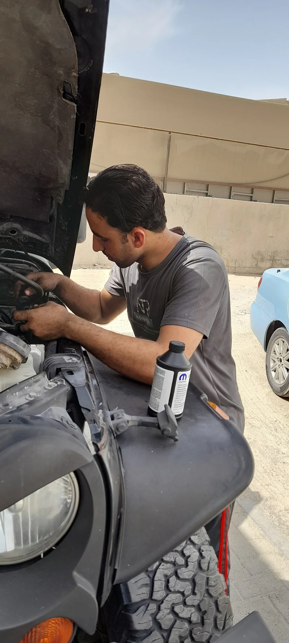Brake pad replacement image