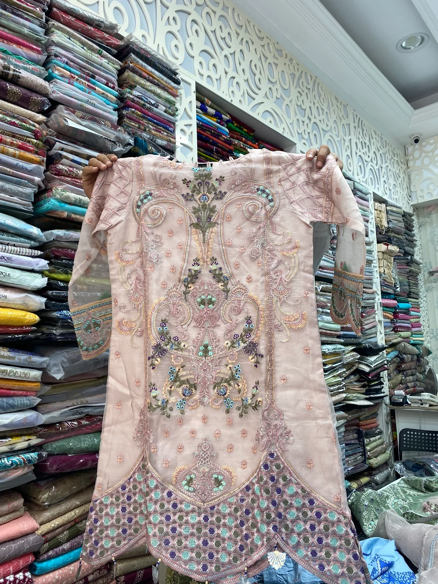 Unstitched Fabrics & Cloth image