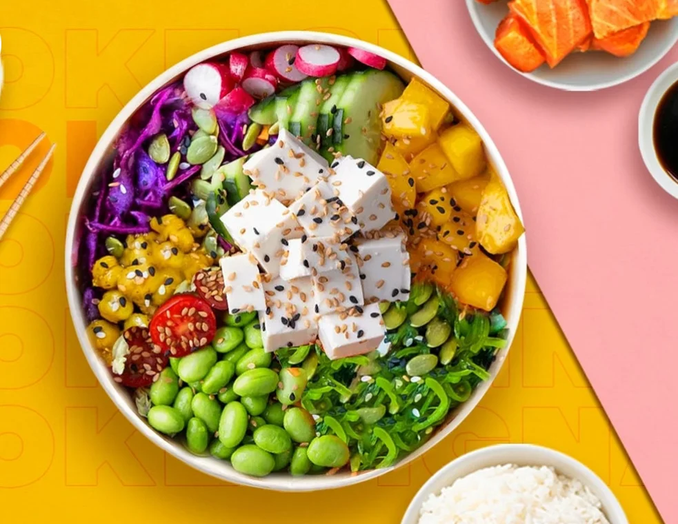 Veggie Poke Bowl image
