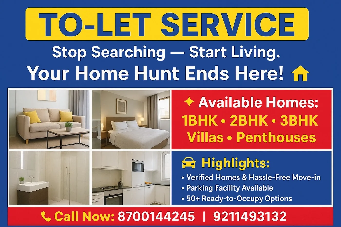 Residential listings across Sector 57 and nearby image