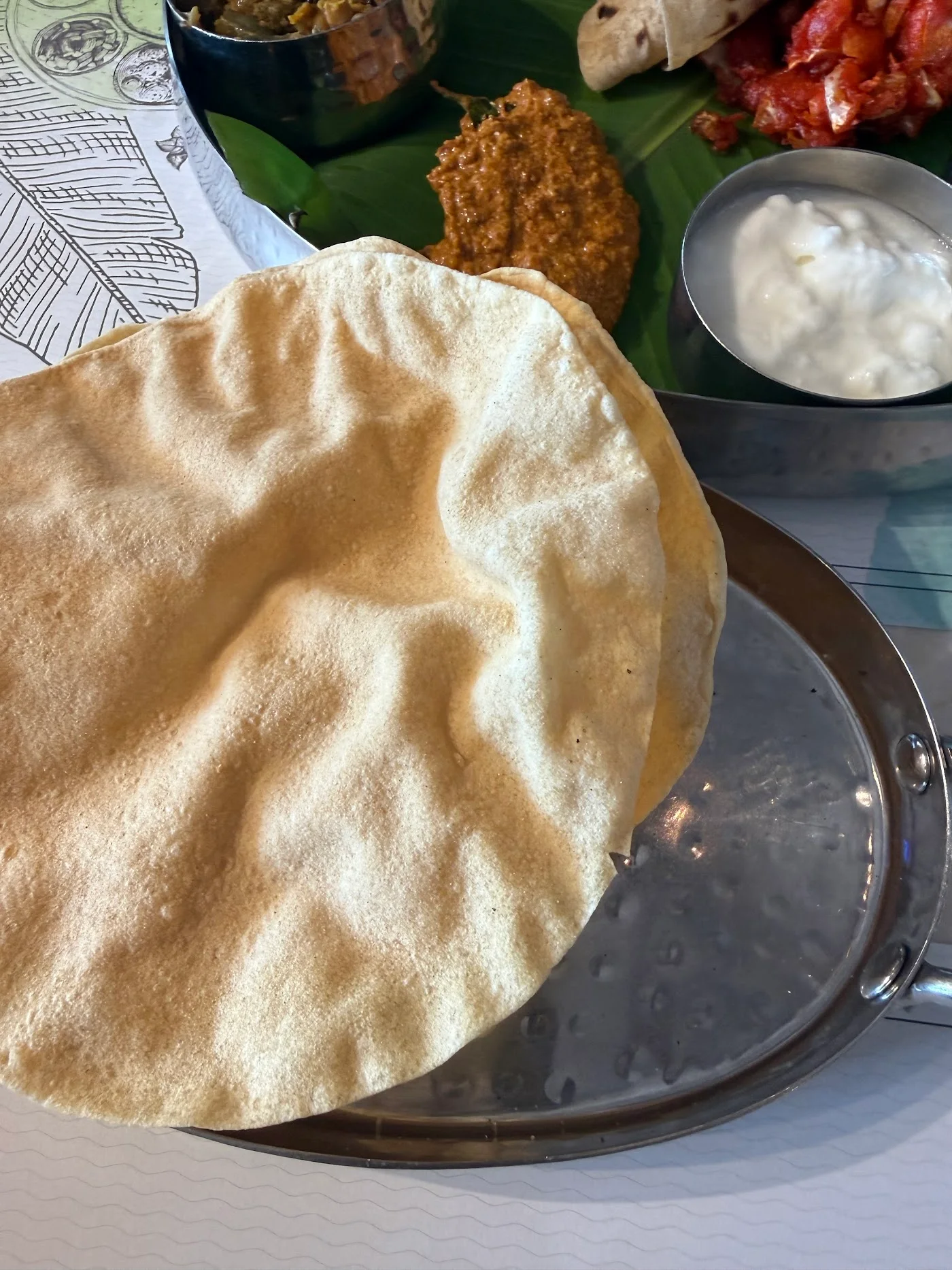 Vegetable Thali image