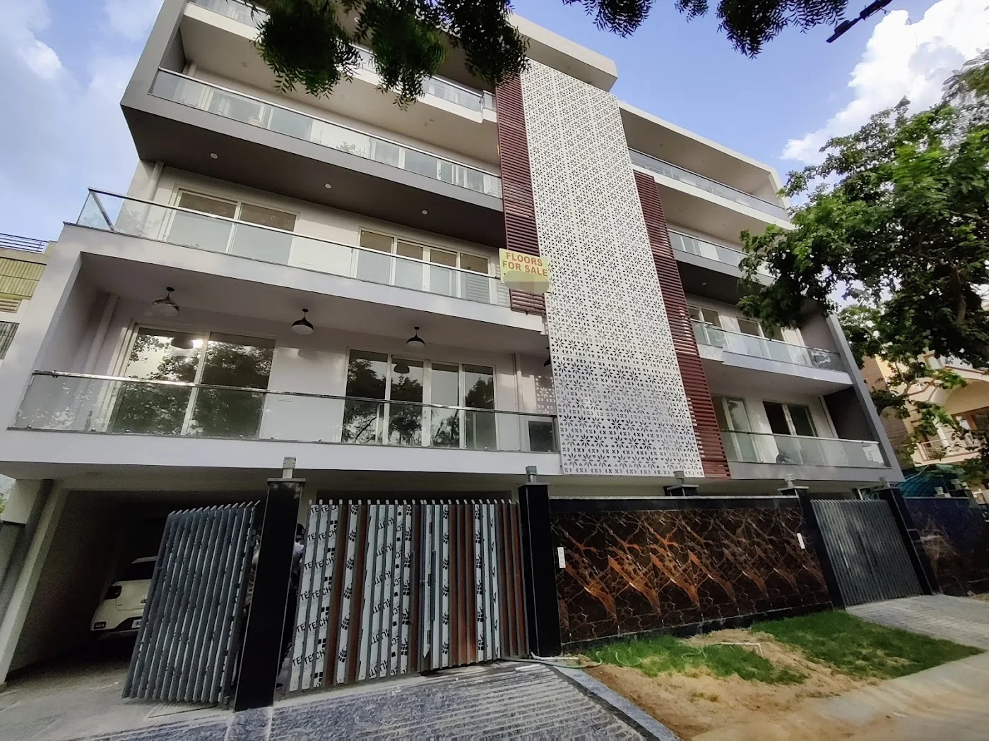 Residential homes and apartments image
