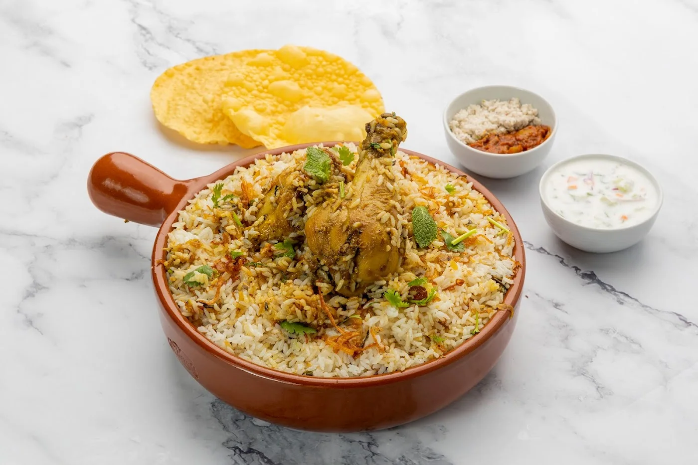 Kerala Porotta with Beef Nadan Curry image
