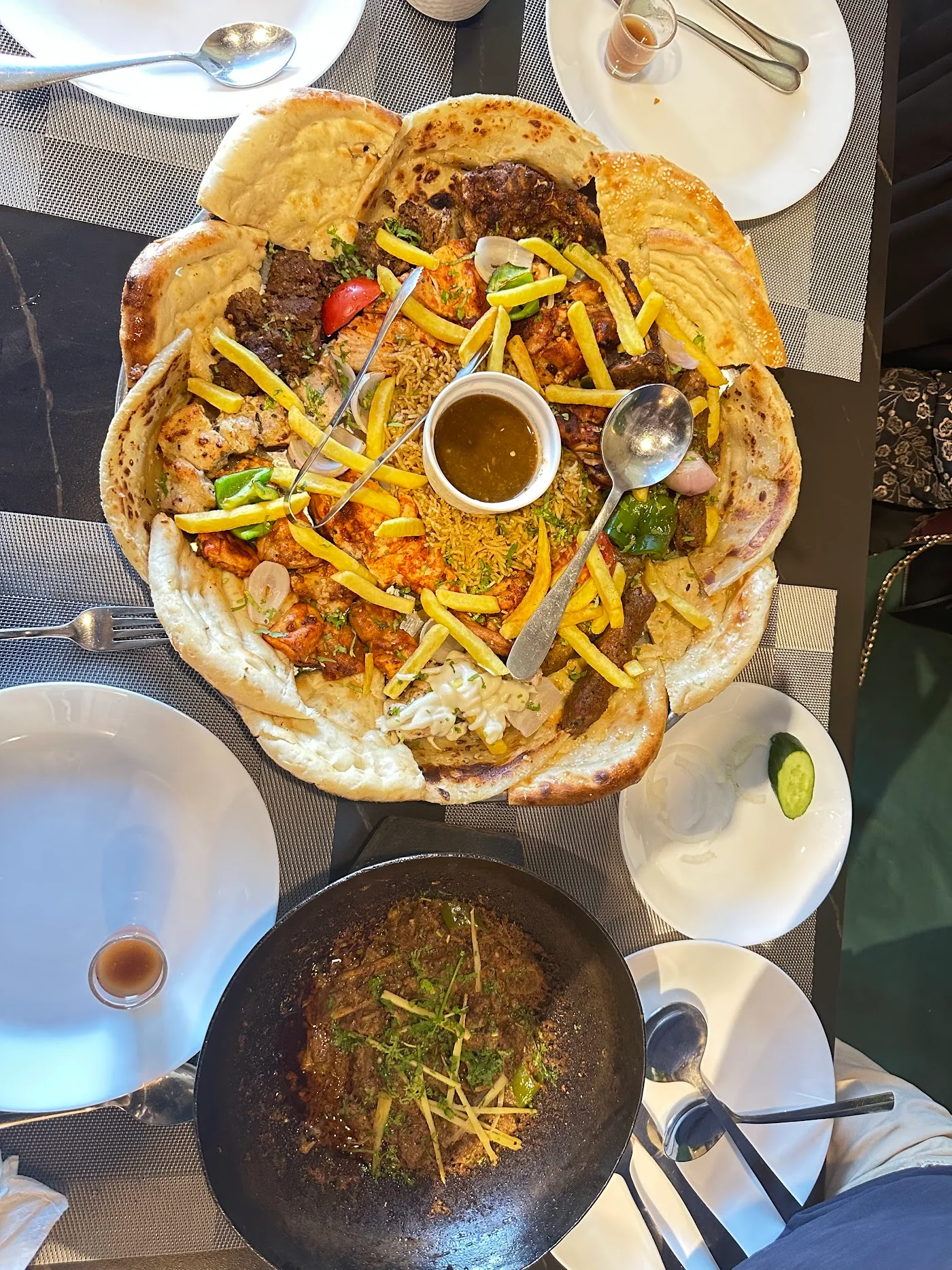 Lamb Kebab Plate image