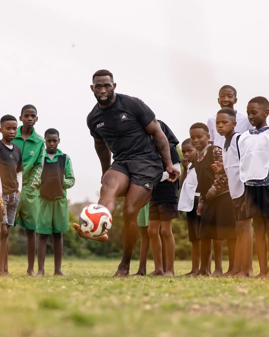 Together, adidas and the Kolisi Foundation are breaking down barriers to ensure that every image