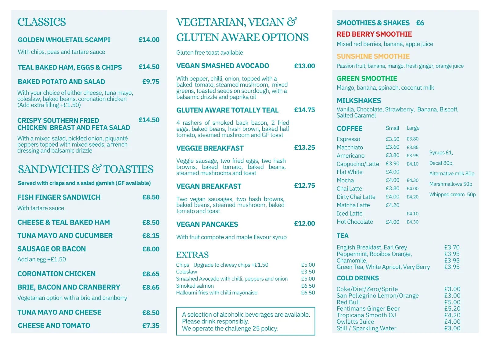 In-cafe dining image