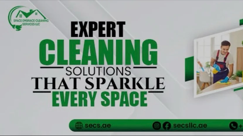 Commercial office cleaning — light & deep image