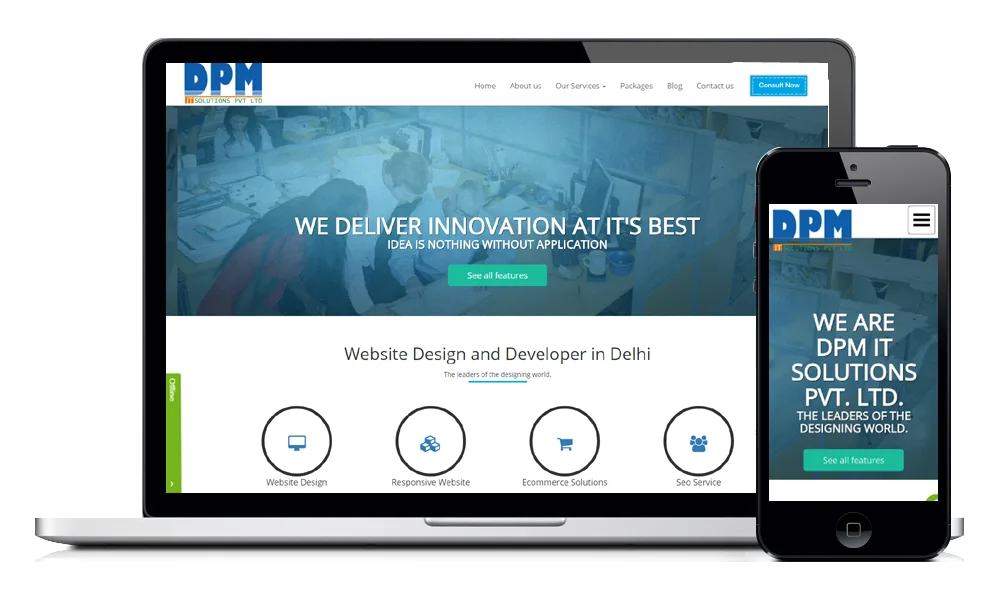 Local retail ecommerce site image