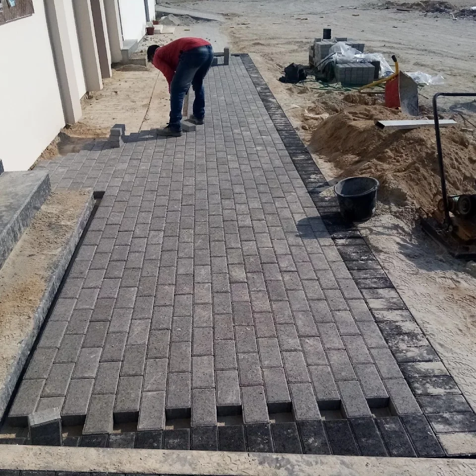 Emirates Hills Interlock Driveway image