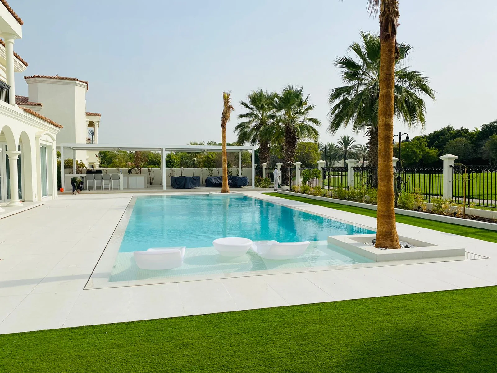 Custom Pool Design & 3D Rendering image