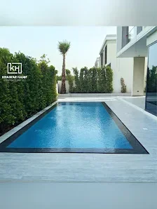 Luxury villa pool — Dubai Land image